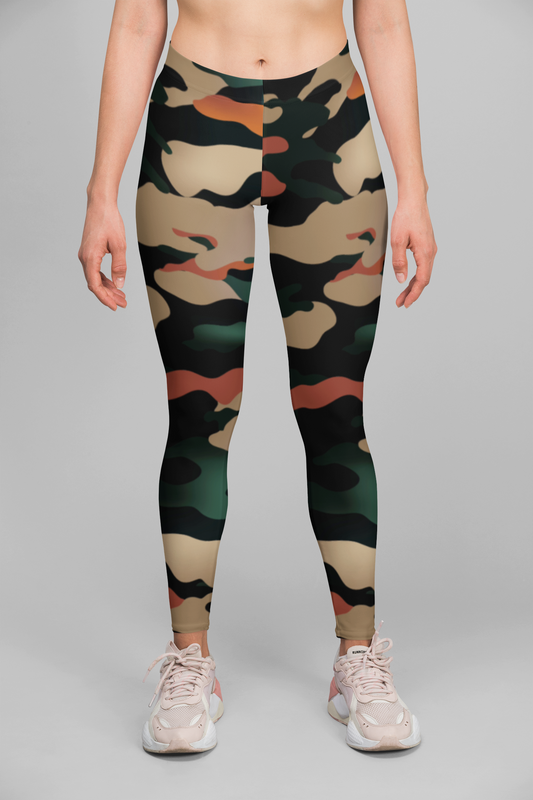 Military Print Legging