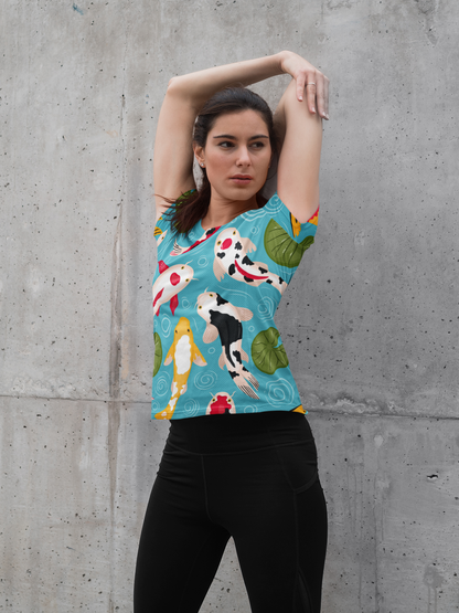 Sea Animals All Over Print T-Shirt For Women