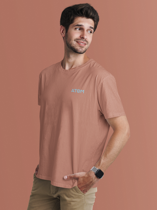 ATOM Logo Copper T-Shirt For Men