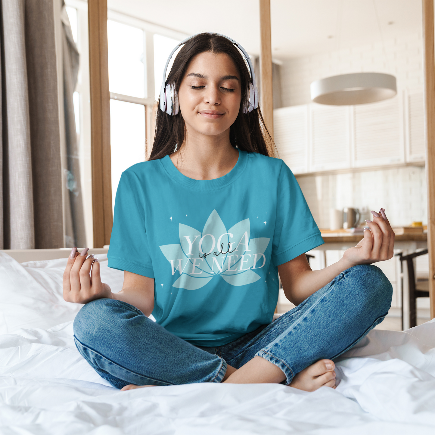 Yoga we need Unisex T-Shirt | Iris Yog Collection | ATOM