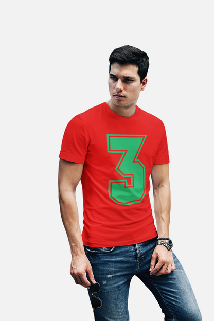 ATOM Signature 3 Red T-Shirt For Men