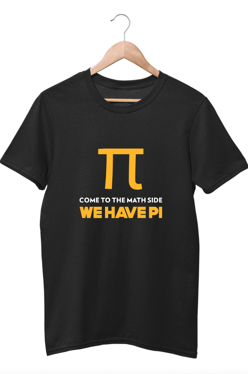 We Have PI Black T-Shirt - ATOM