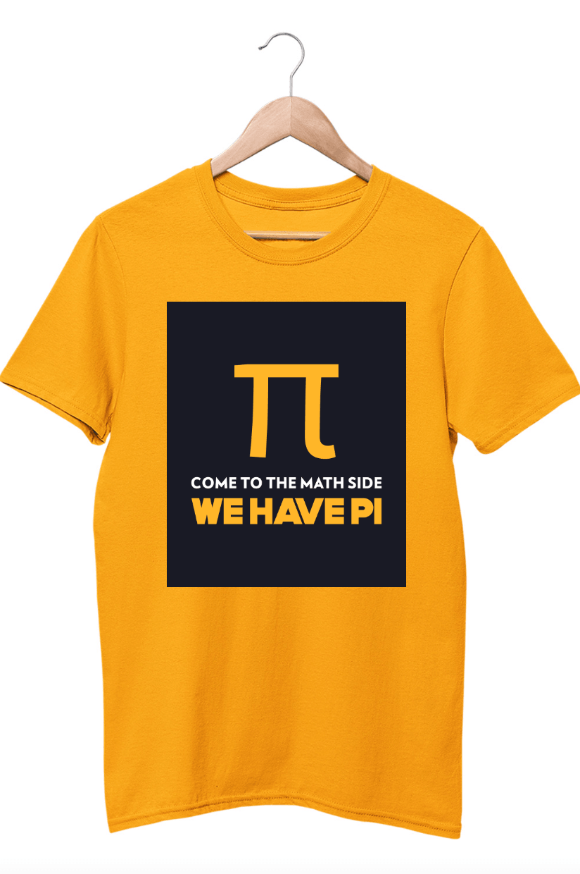 We Have PI Mustard Yellow T-Shirt - ATOM