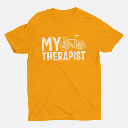 My Therapist Mustard Yellow T-Shirt For Men