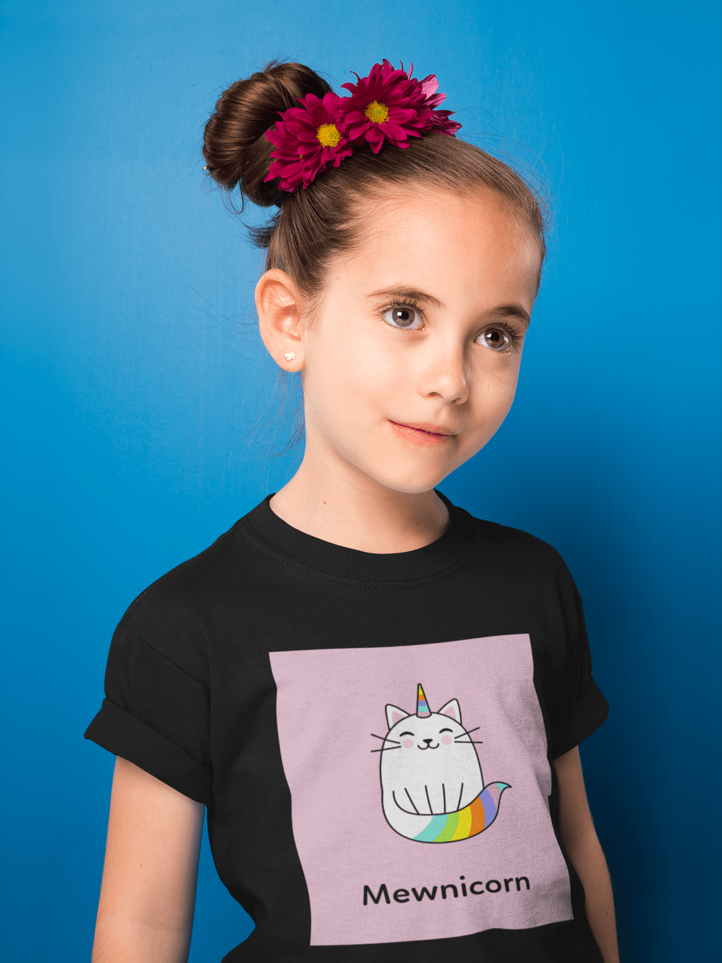 Mewnicorn Black T-Shirt - ATOM