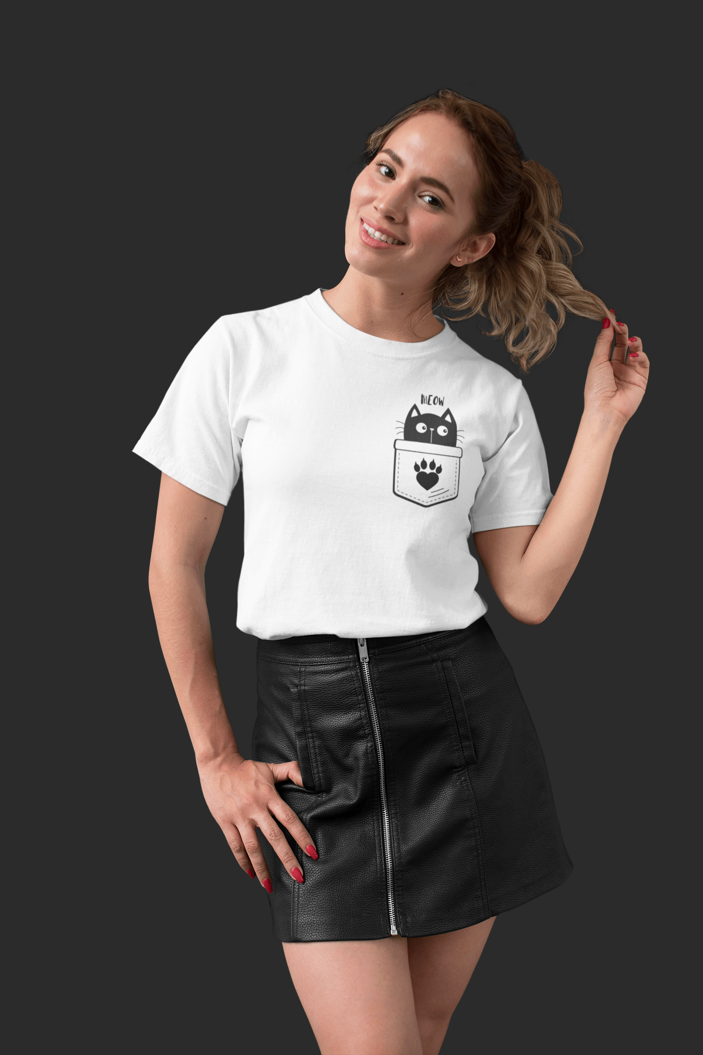Pocket Animal Cat Out Of The Pocket Meow - ATOM